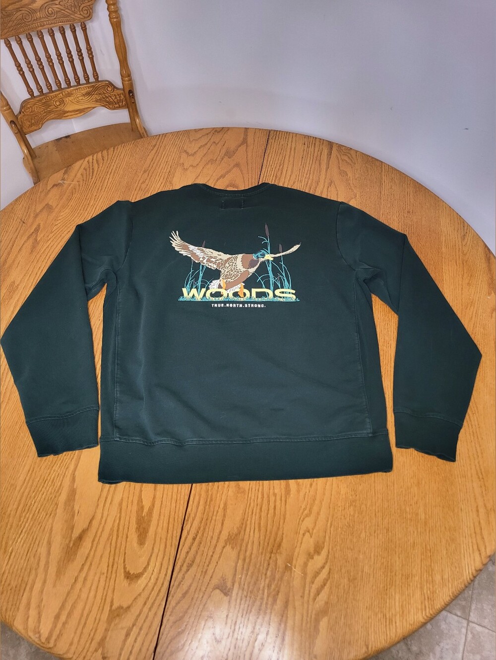 ✨️Woods Deep Green Sweater Mens LG